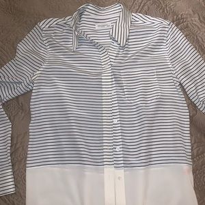 Equipment brand 100 percent silk shirt